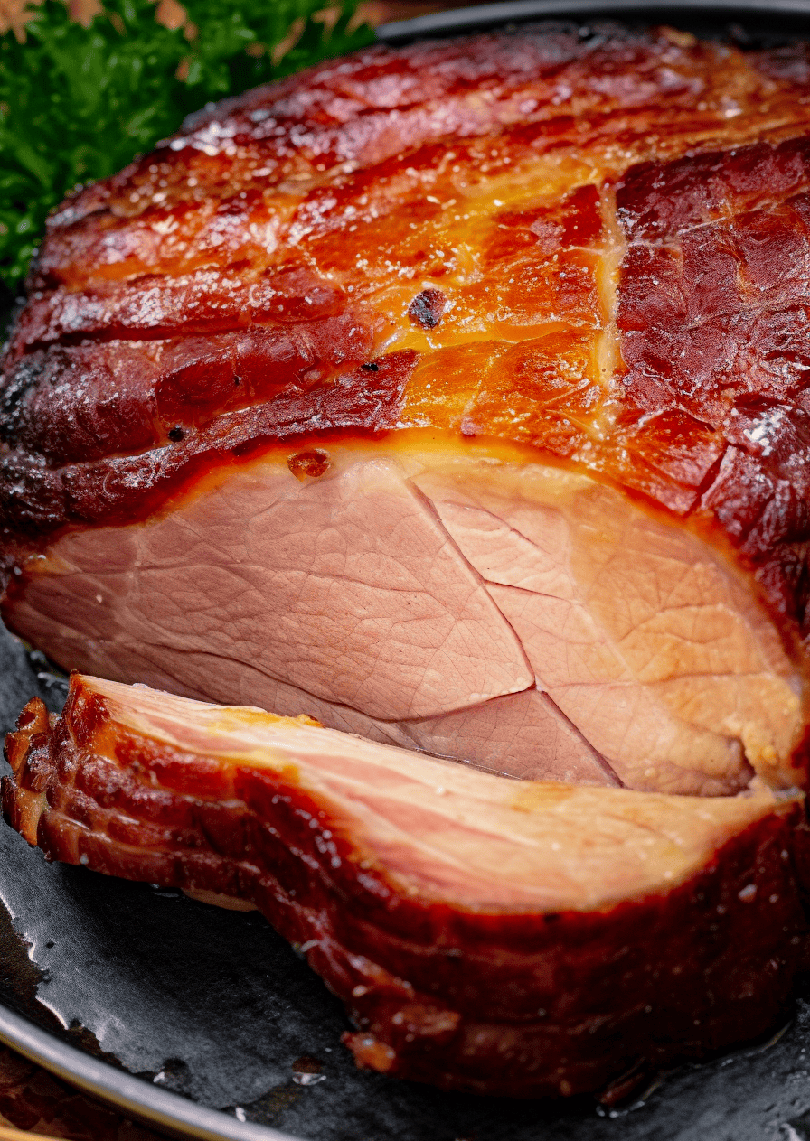 Maple Glazed Ham Good Real Food