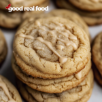 A stack of maple brown sugar cookies