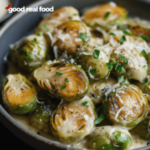 Creamy Brussels Sprouts - Good Real Food