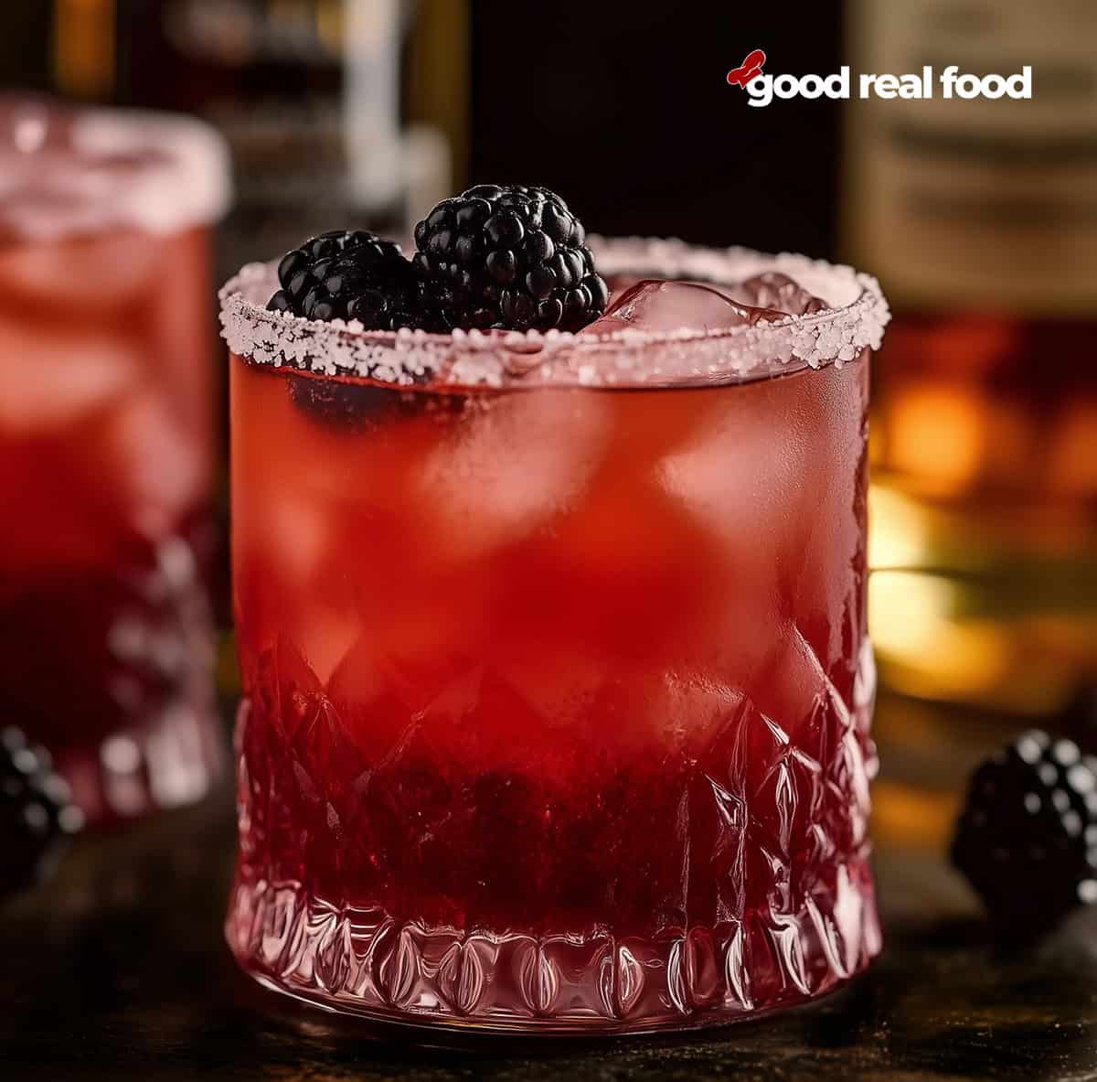 Black Raspberry Smash Blackberry Bourbon Smash - Good Real Food